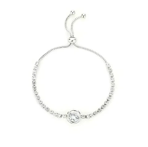 Maryam’s Essential Inlaid Shiny Tennis Bracelet