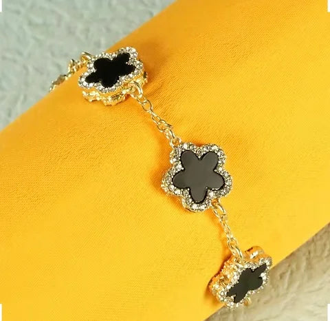Maryam’s Diamond Style Clover Bracelet
