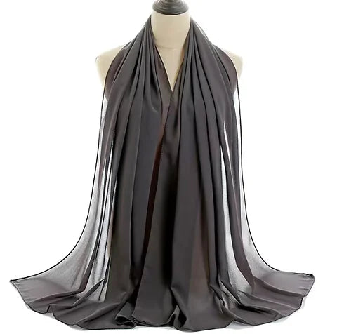 Maryam’s Essential Diamond Style Lightweight Soft Chiffon Hijab