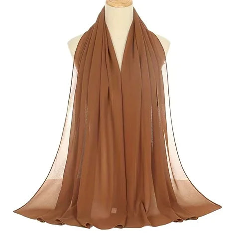 Maryam’s Essential Diamond Style Lightweight Soft Chiffon Hijab
