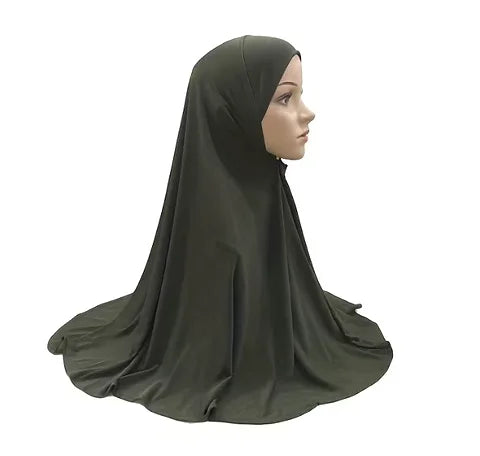 Maryam's Essential Plain Prayer Khimar Hijab