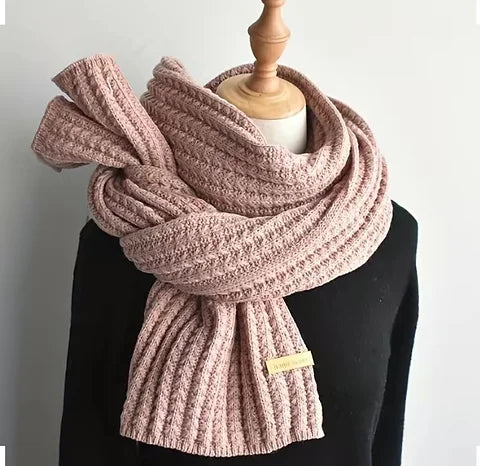 Maryam’s Essential Thickened Warm Knit Scarf