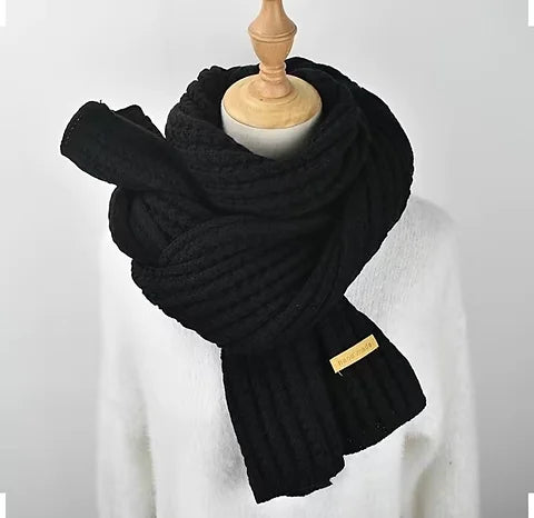 Maryam’s Essential Thickened Warm Knit Scarf