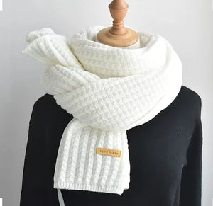 Maryam’s Essential Thickened Warm Knit Scarf