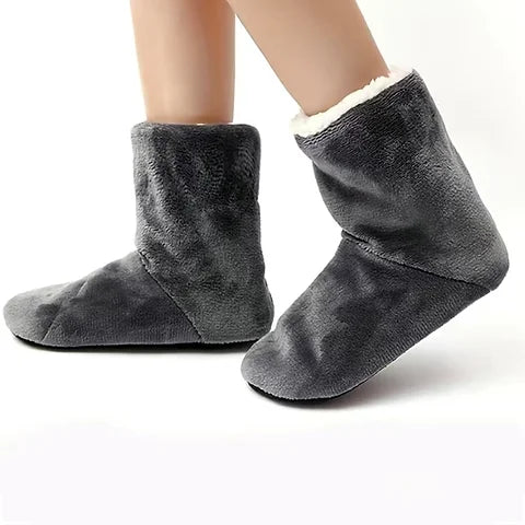 Maryam’s Essential Winter Fleece Slipper Boots