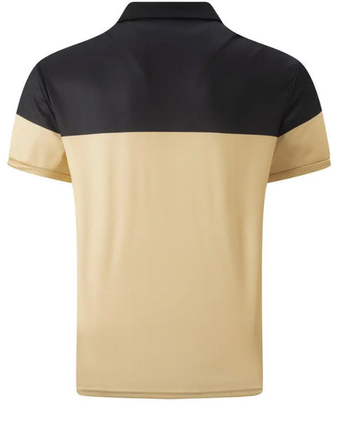 Maryam’s Essential Luxury Casual Breathable Colour Block Print Collar Top Tank