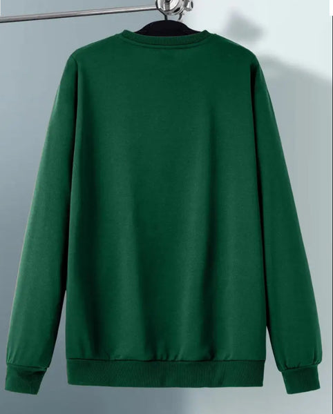 Maryam’s Essential Men Casual Long Sleeves Sporty Pullover Sweatshirt