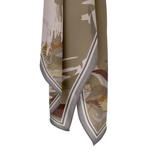 Maryam's Essential Digitally Printed Large Chiffon Hijab