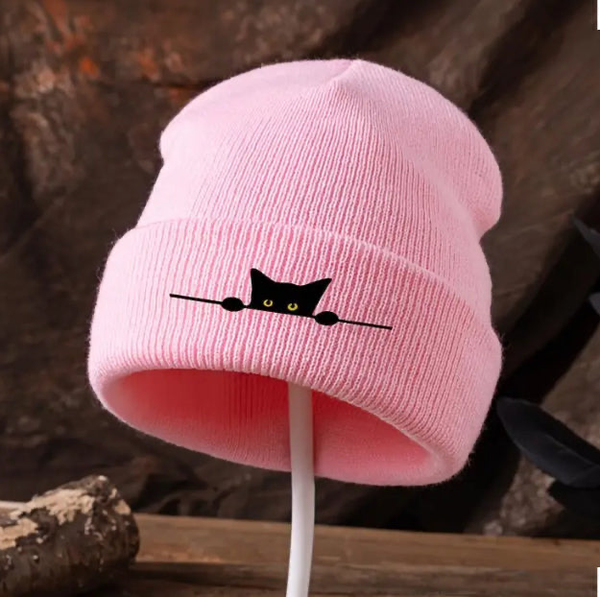 Maryam's Essential Luxury Unisex Cat Knitted Hat