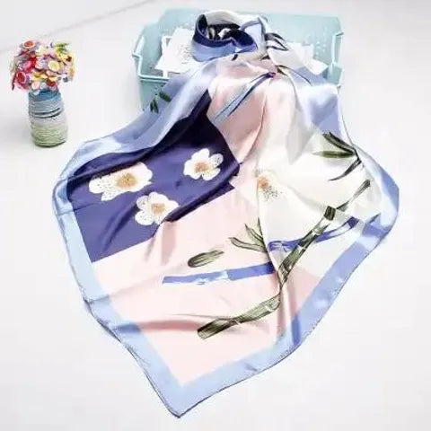 Maryam's Essential Luxury Silk Polyester Printed Hijab