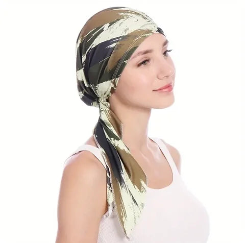 Maryam's Essential Pre-Tied Print Headscarf Hijab