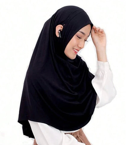 Maryam's Essential Luxury Revolutionary Sporty Ear Accessible Hijab