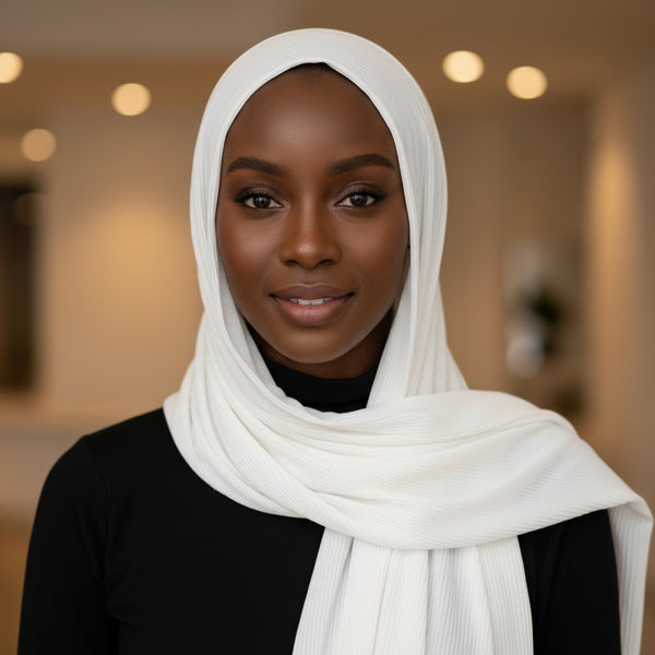 Maryam's Essential Premium Texture Knit Stretchy Hijab