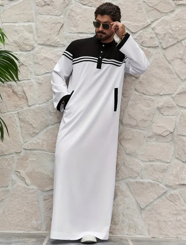 Maryam’s Essential Luxury Men Ethnic Emirati Vintage  Kaftan