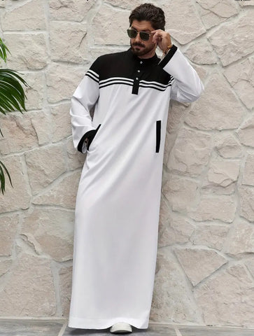 Maryam’s Essential Luxury Men Ethnic Emirati Vintage  Kaftan