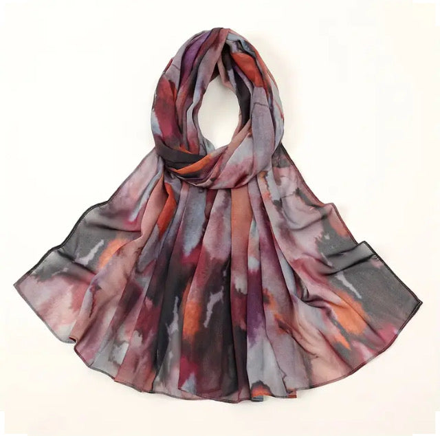 Maryam’s Essential Premium Printed Chiffon Hijab