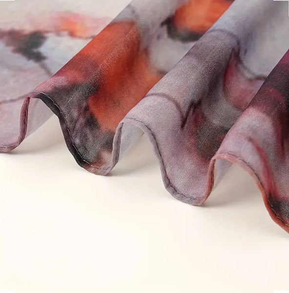 Maryam’s Essential Premium Printed Chiffon Hijab