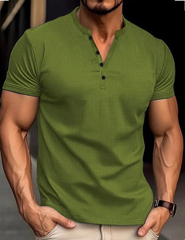 Maryam’s Essential Luxury Casual Breathable Short Sleeves Shirt