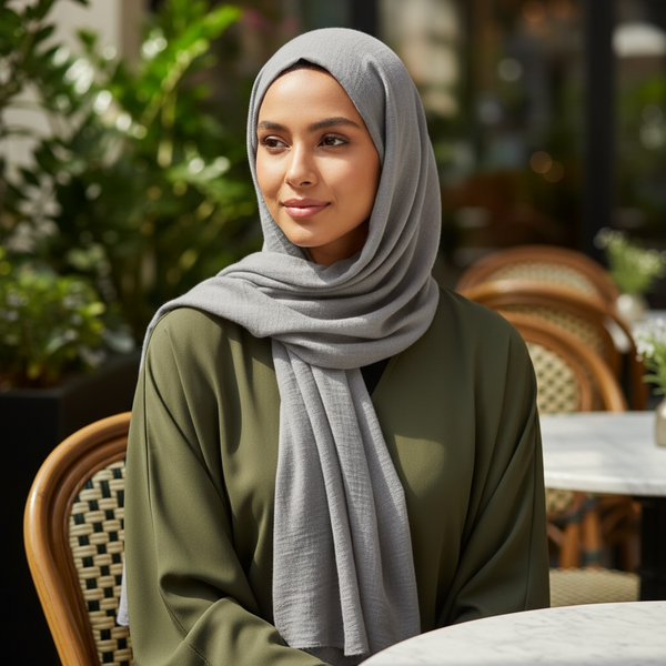 Maryam's Essential Premium Plain Pure Colour Viscose Soft Hijab/Shawl