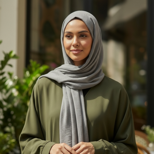 Maryam's Essential Premium Plain Pure Colour Viscose Soft Hijab/Shawl