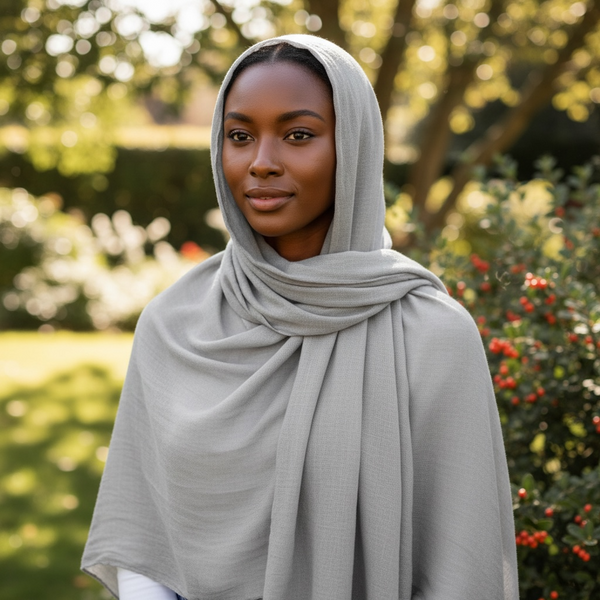 Maryam's Essential Premium Plain Pure Colour Viscose Soft Hijab/Shawl