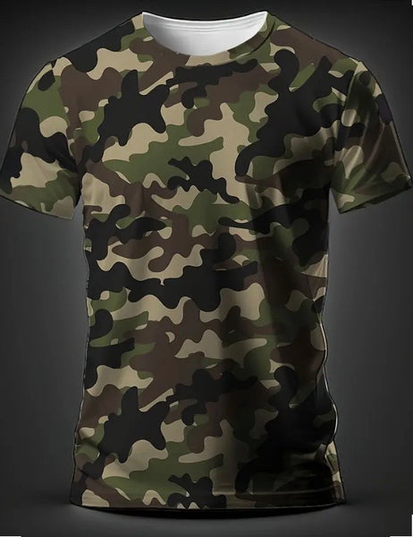 Maryam’s Essential Men Cotton Camo Tee