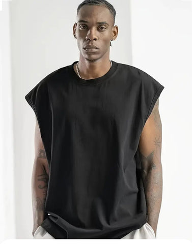 Maryam’s Essential Cotton Sleeveless Round Neck Comfy Top Tank