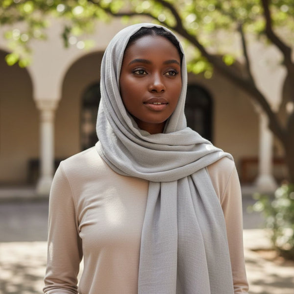Maryam's Essential Premium Plain Pure Colour Viscose Soft Hijab/Shawl