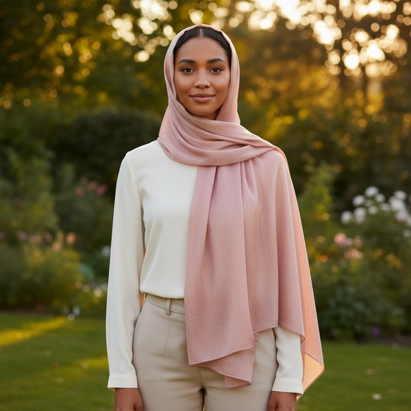 Maryam's Essential Premium Plain Shiny Polyester Hijab