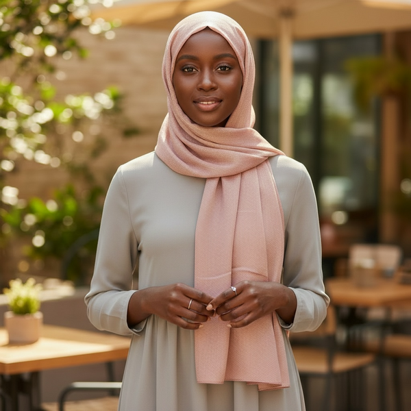 Maryam's Essential Premium Plain Shiny Polyester Hijab