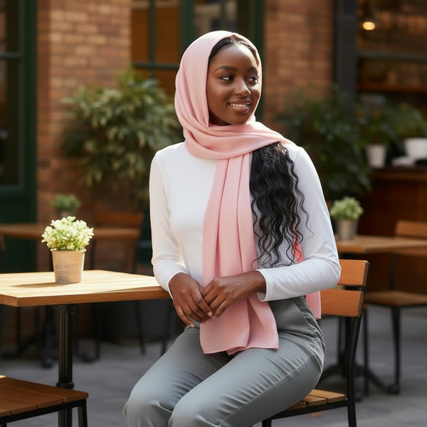 Maryam's Essential Premium Plain Shiny Polyester Hijab