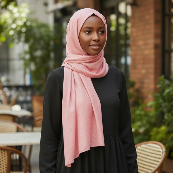 Maryam's Essential Premium Plain Shiny Polyester Hijab