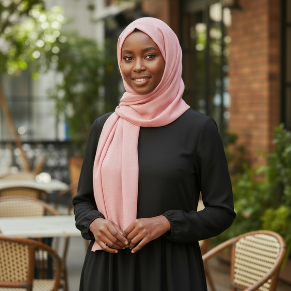Maryam's Essential Premium Plain Shiny Polyester Hijab