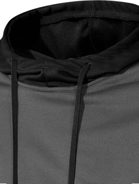 Maryam’s Essential Breathable Hood Drawstring Long Sleeves Cotton Top Tank