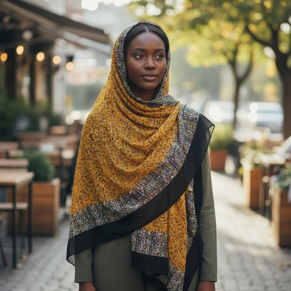 Maryam’s Essential Premium Print Viscose Soft Hijab/Shawl