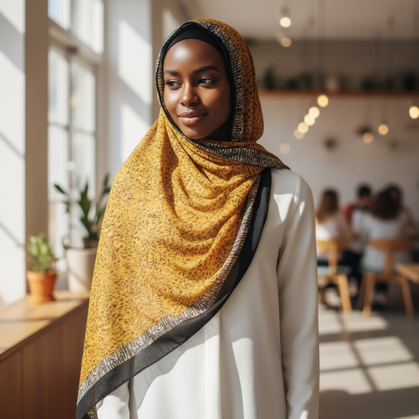 Maryam’s Essential Premium Print Viscose Soft Hijab/Shawl