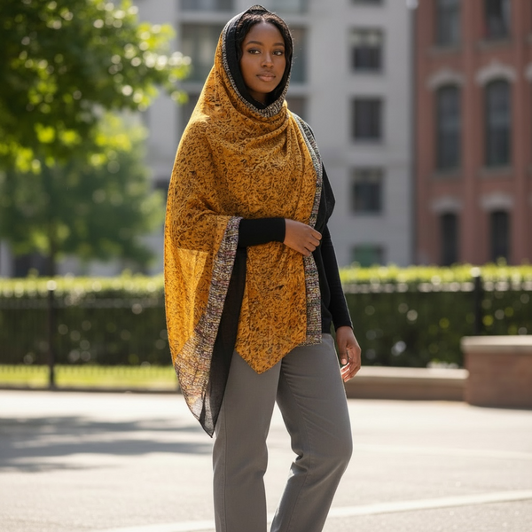 Maryam’s Essential Premium Print Viscose Soft Hijab/Shawl
