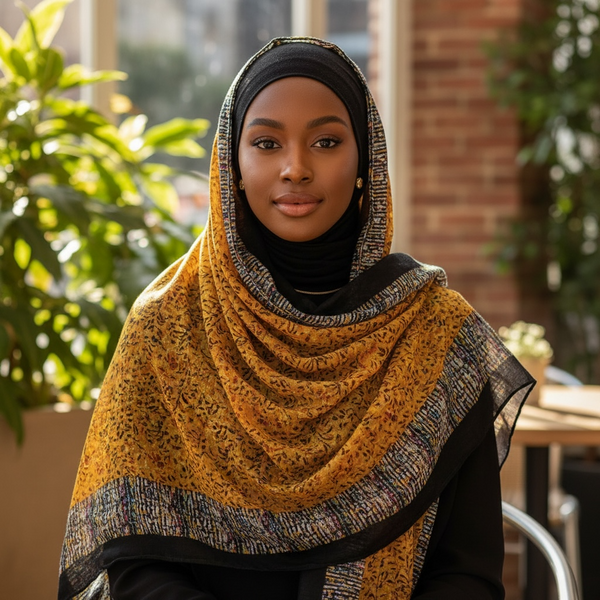 Maryam’s Essential Premium Print Viscose Soft Hijab/Shawl