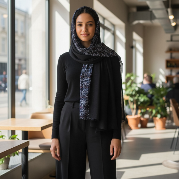 Maryam's Essential Premium Print Viscose Soft Hijab/Shawl