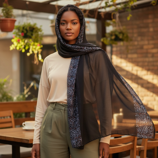Maryam's Essential Premium Print Viscose Soft Hijab/Shawl