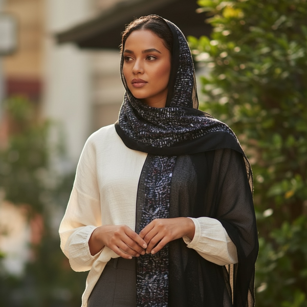 Maryam's Essential Premium Print Viscose Soft Hijab/Shawl