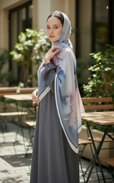 Maryam’s Essential Premium Printed Arabian Chiffon Hijab
