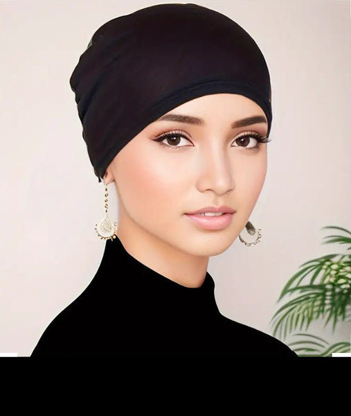 Maryam’s Essential Trendy Elastic Head Wrap Inner Cap