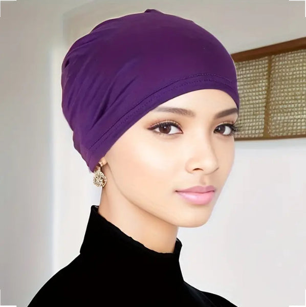 Maryam’s Essential Trendy Elastic Head Wrap Inner Cap