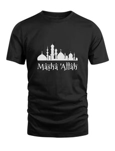 Maryam’s Essential Men Cotton Arabic “Masha ALLAH” Tee