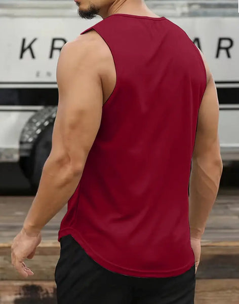 Maryam’s Essential Men Sport Quick Dry Sleeveless Breathable TopTank