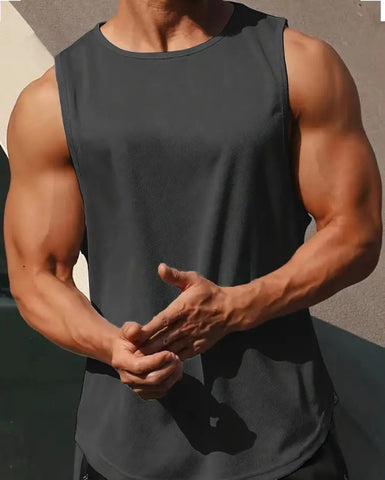 Maryam’s Essential Men Sport Quick Dry Sleeveless Breathable TopTank