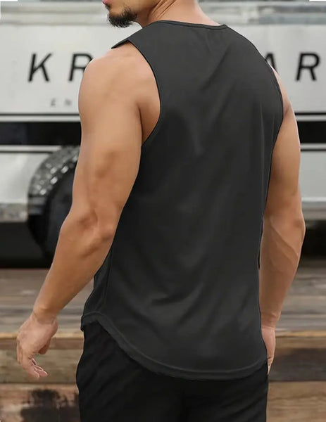 Maryam’s Essential Men Sport Quick Dry Sleeveless Breathable TopTank