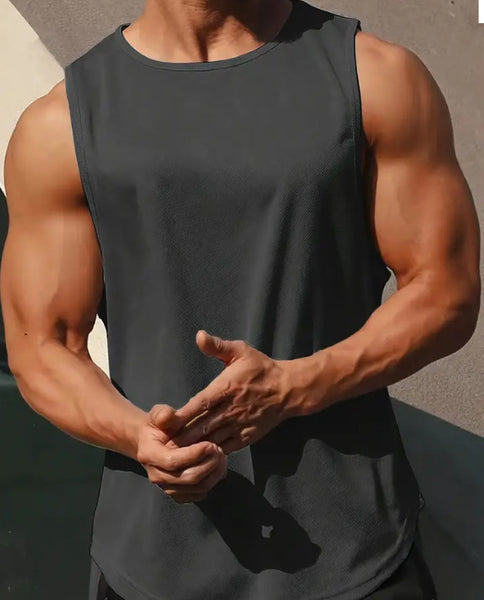 Maryam’s Essential Men Sport Quick Dry Sleeveless Breathable TopTank