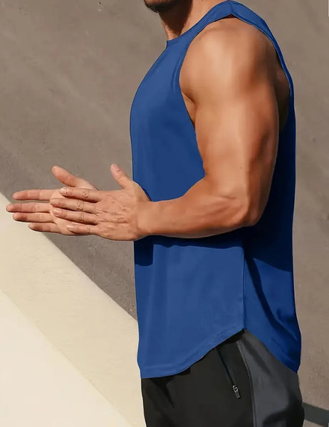 Maryam’s Essential Men Sport Quick Dry Sleeveless Breathable TopTank